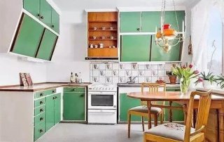 传统厨房吊柜及整体橱柜与倾斜式厨房吊柜的区别