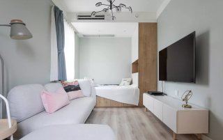 清新文艺可爱的北欧风两居室小户型装修设计分享