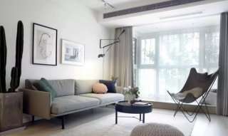晋安区温馨简单两居室北欧风格小户型装修图案例