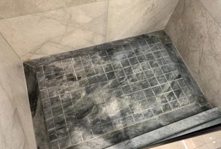 淋浴房该如何设计才合理？淋浴房地面大理石拉槽怎么做？