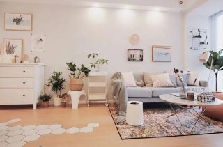 台江区70㎡小户型两居室宜家北欧风新房装修