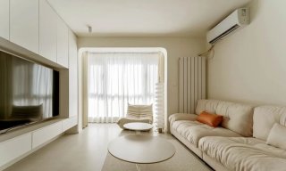福州仓山62平实用两居室现代风格装修设计效果图